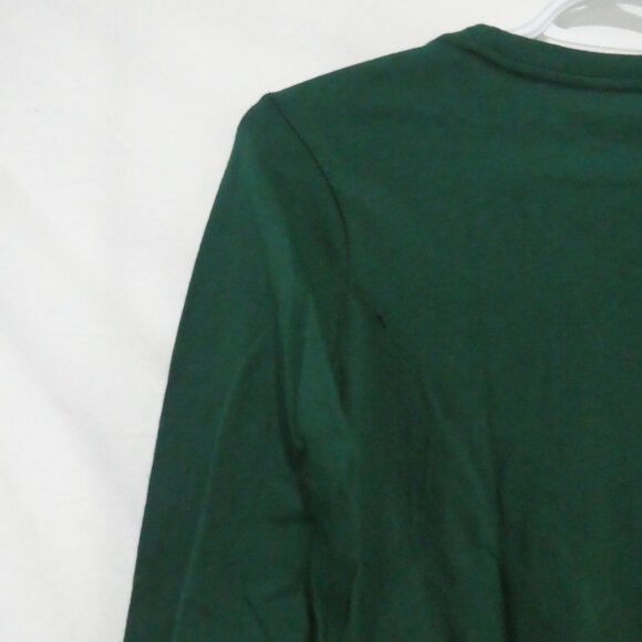 OLD NAVY | medium (8) | Solid Green Long Sleeve T-Shirt / Shirt | NWOT - Picture 9 of 14